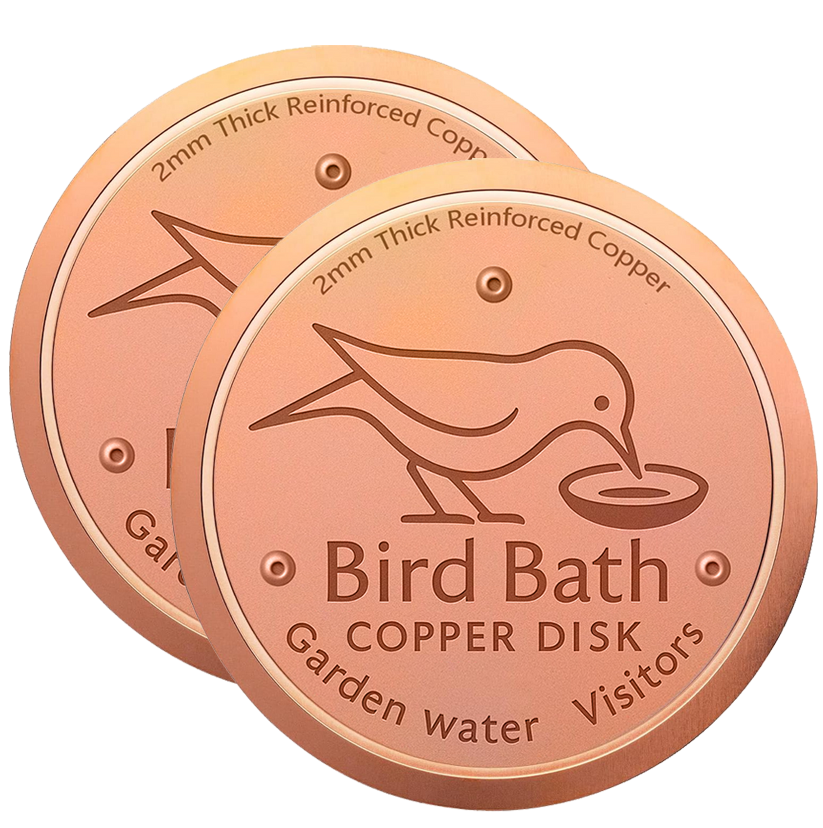 🥇 99.99% Pure Copper Bird Bath Disk