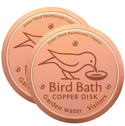 🥇 99.99% Pure Copper Bird Bath Disk