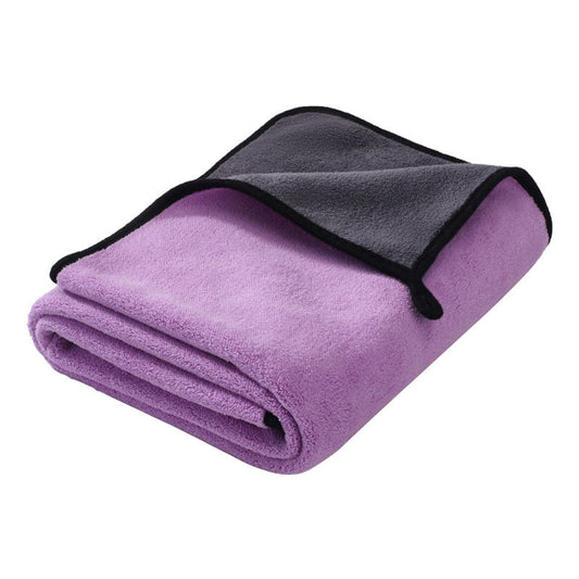 Professional High-Density Coral Velvet Ultra-Absorbent Detailing Cloth