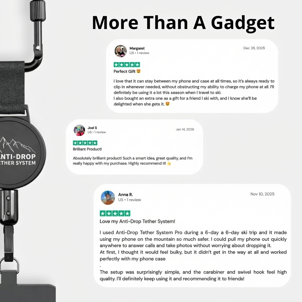 The Ultimate Anti-Drop Phone Strap